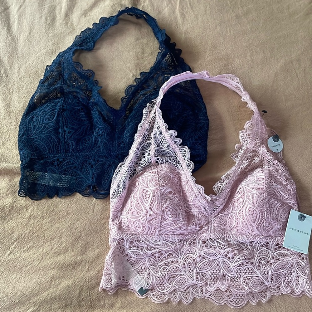 Lucky brand bralettes